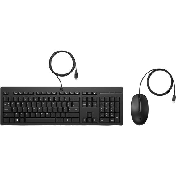 HP 225 - Keyboard and mouse set - USB - German - fo | 286J4AA#ABD