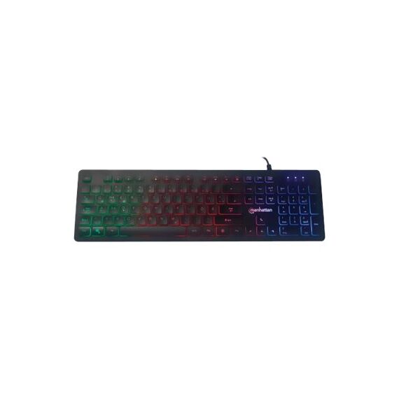 Manhattan Gaming USB Keyboard, Low Force Key Edition, 12 | 179485