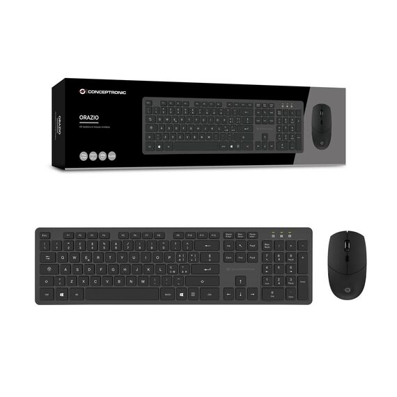 Conceptronic ORAZIO - Keyboard and mouse set - wirel | ORAZIO01IT