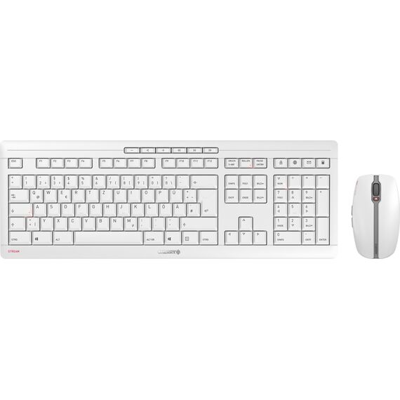 CHERRY STREAM DESKTOP - Keyboard and mouse set - wi | JD-8500DE-0