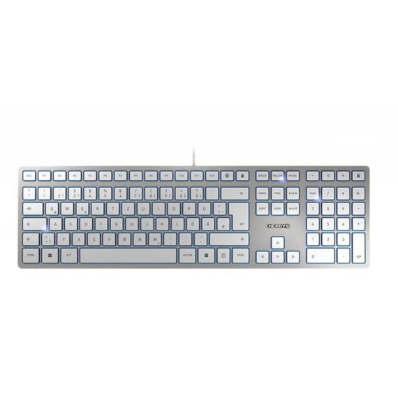 CHERRY KC 6000 SLIM - Keyboard - USB-C - QWERTZ - G | JK-1620DE-1