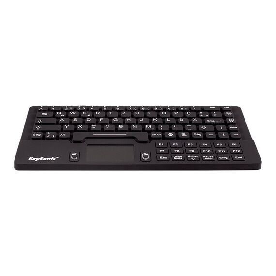 KeySonic KSK-5031IN - Keyboard - with touchpad - USB - Ge | 28096
