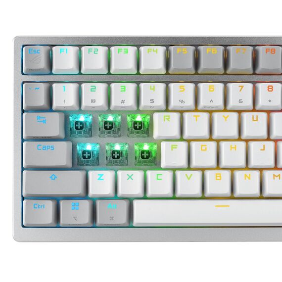 ASUS ROG Azoth - Keyboard - 75%, hot-swappable  | 90MP031A-BKDA11