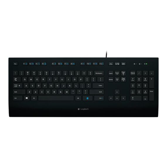 Logitech Corded K280e - Keyboard - USB - French | 920-005210