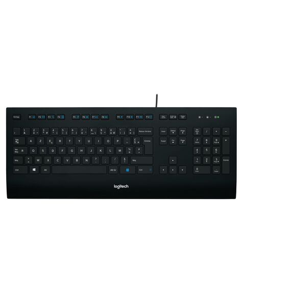 Logitech Corded K280e - Keyboard - USB - French | 920-005210