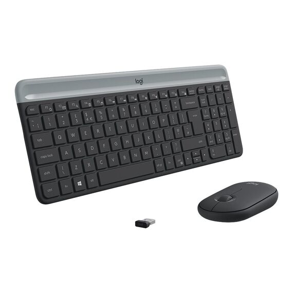 Logitech Slim Wireless Combo MK470 - Keyboard and mo | 920-009192
