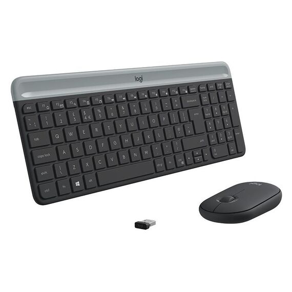 Logitech Slim Wireless Combo MK470 - Keyboard and mo | 920-009192