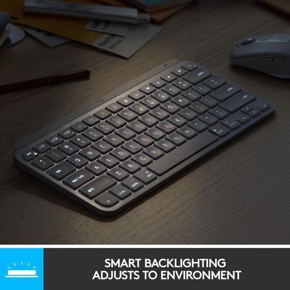 Logitech MX Keys Mini - Keyboard - backlit - Bluetoo | 920-010483