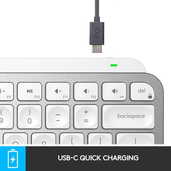 Logitech MX Keys Mini - Keyboard - backlit - Bluetoo | 920-010483