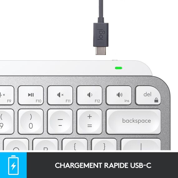 Logitech MX Keys Mini - Keyboard - backlit - Bluetoo | 920-010483