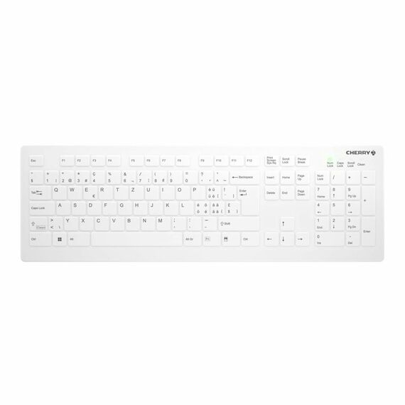 Cherry AK-C8112 Medical Keyboard WL - WHITE | AK-C8112-FU1-W/CH