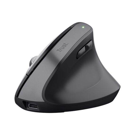 Trust Bayo+ - Vertical mouse - ergonomic - right-handed - | 25146