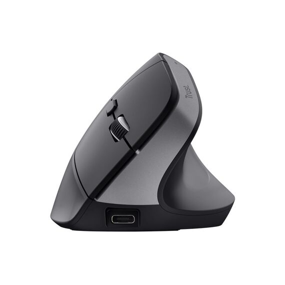 Trust Bayo+ - Vertical mouse - ergonomic - right-handed - | 25146