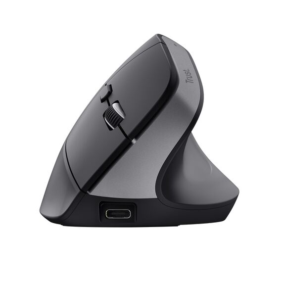Trust Bayo+ - Vertical mouse - ergonomic - right-handed - | 25146