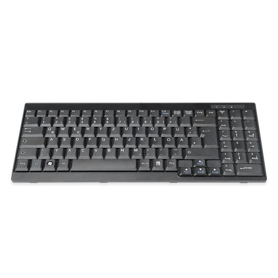 DIGITUS DS-72000GE - Keyboard - German - black