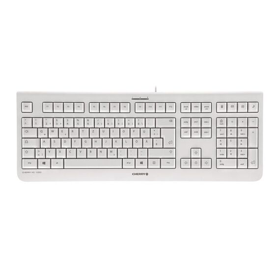 CHERRY KC 1000 - Keyboard - USB - Belgium - light g | JK-0800BE-0