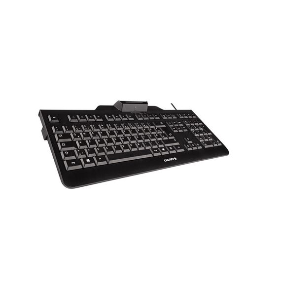 CHERRY KC 1000 SC - Keyboard - USB - Nordic - blac | JK-A0100PN-2