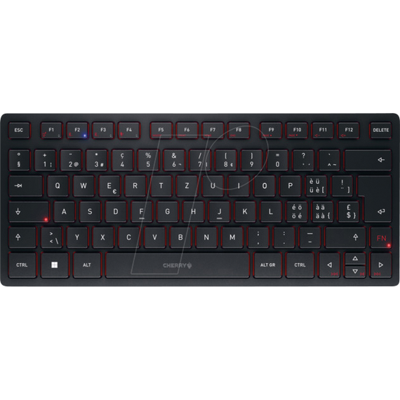 CHERRY KW 9200 MINI - Keyboard - wireless - 2.4 GHz | JK-9250CH-2
