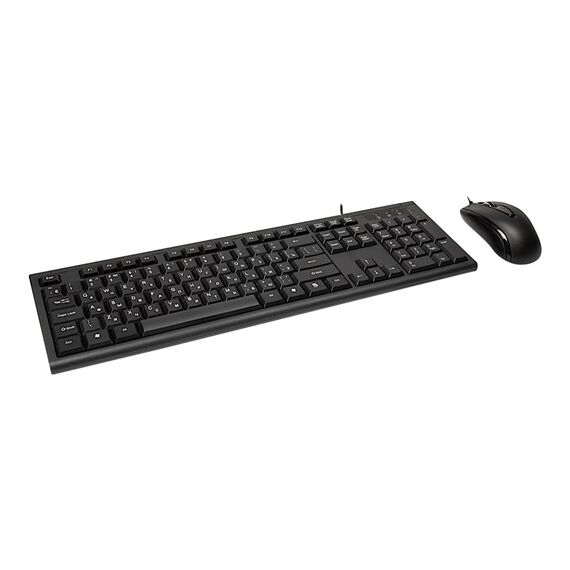Inter-Tech KM-3149R - Keyboard and mouse set - USB - Q | 88884091