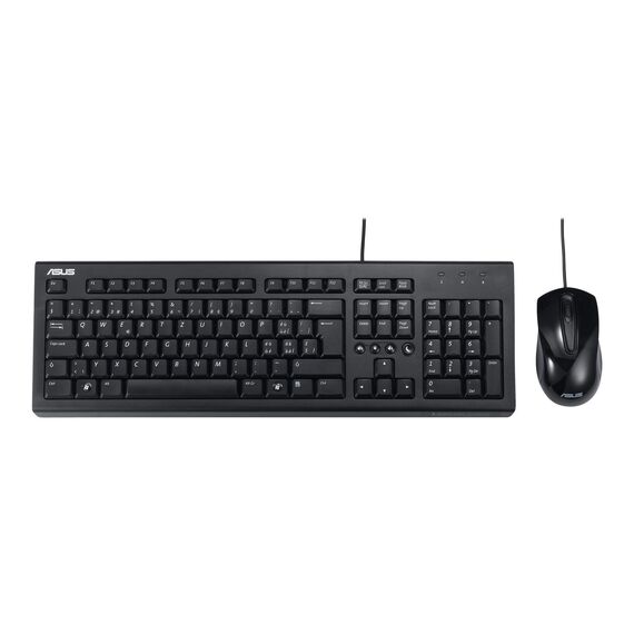 ASUS U2000 - Keyboard and mouse set - USB - b | 90-XB1000KM000Q0-