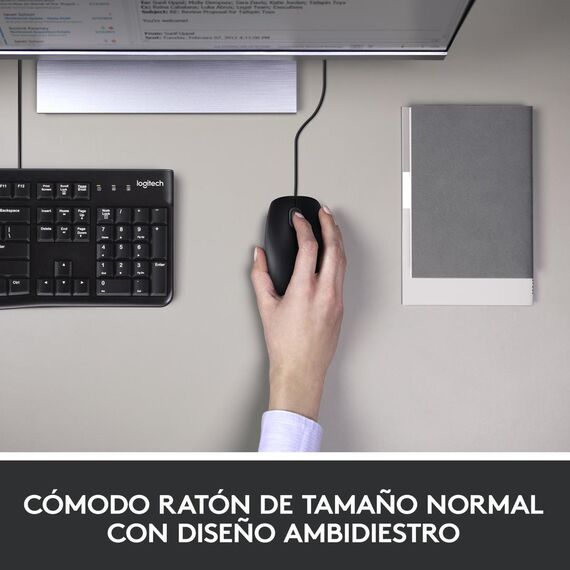 Logitech Desktop MK120 - Keyboard and mouse set - US | 920-002550