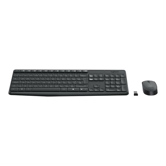 Logitech MK235 - Keyboard and mouse set - wireless - | 920-007917