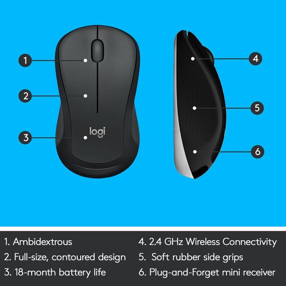 Logitech MK540 Advanced - Keyboard and mouse set - w | 920-008677