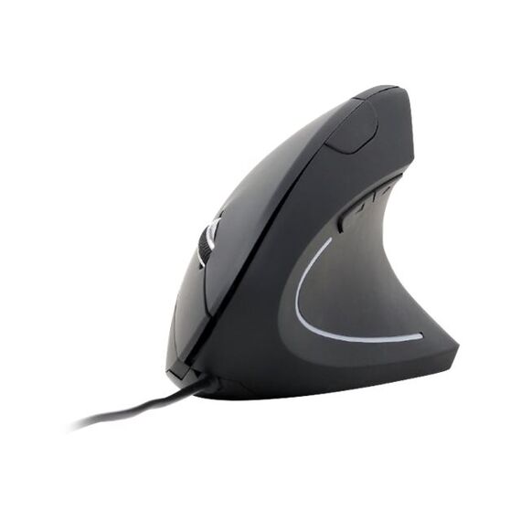 Gembird MUS-ERGO-01 - Vertical mouse - ergonomic - optical - 6 bu