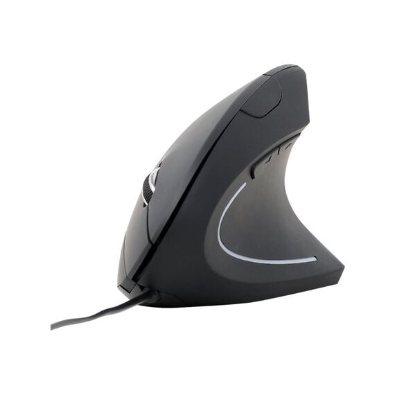 Gembird MUS-ERGO-01 - Vertical mouse - ergonomic - optical - 6 bu