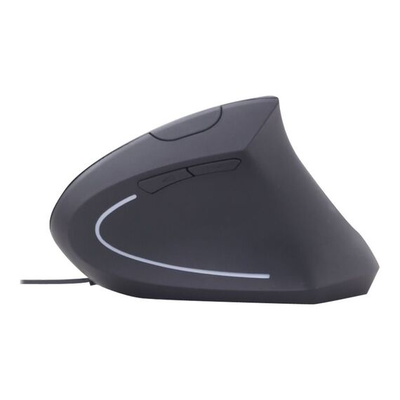 Gembird MUS-ERGO-01 - Vertical mouse - ergonomic - optical - 6 bu