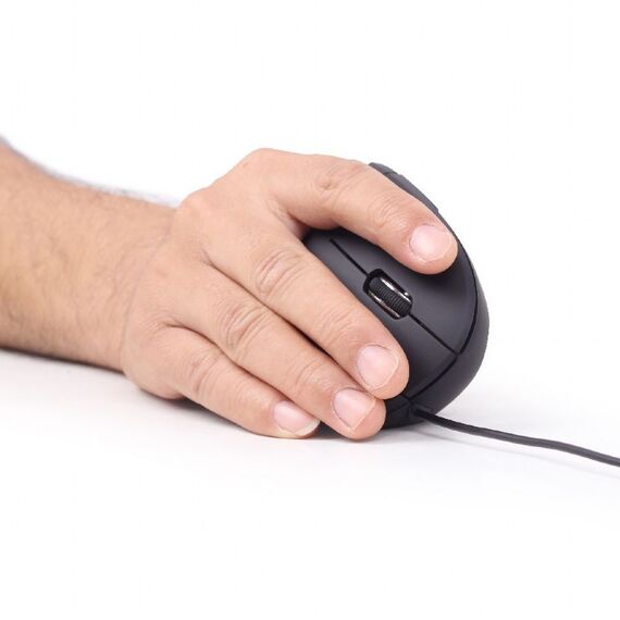 Gembird MUS-ERGO-01 - Vertical mouse - ergonomic - optical - 6 bu