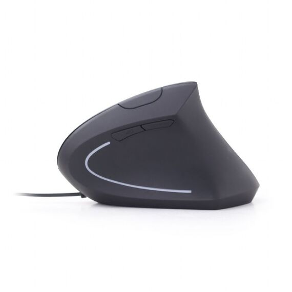 Gembird MUS-ERGO-01 - Vertical mouse - ergonomic - optical - 6 bu