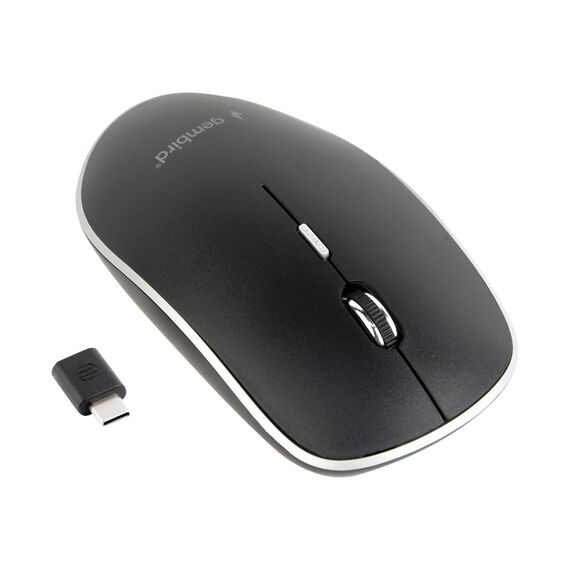 Gembird MUSW-4BSC-01 - Mouse - optical - 4 buttons - wireless - 2