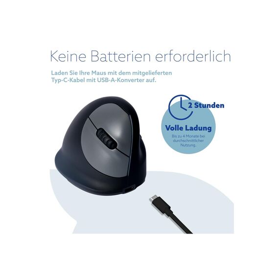 R-Go Ergonomic mouse HE Break - Vertical mouse - sm | RGOHBRSWLBL