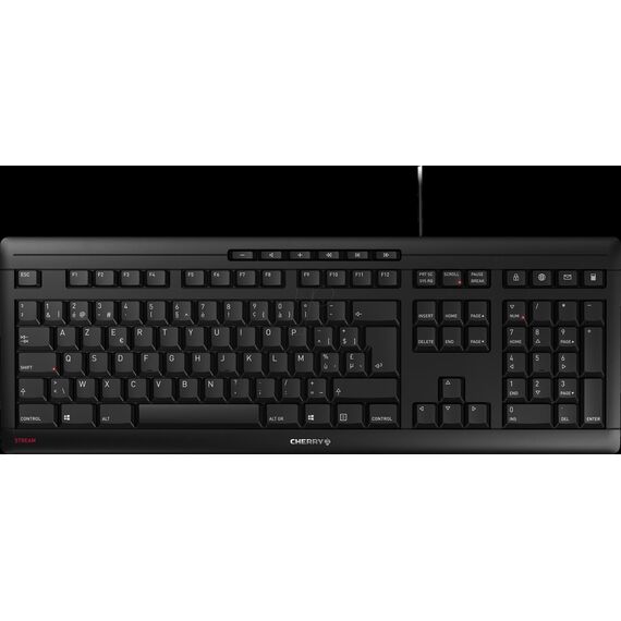 CHERRY STREAM KEYBOARD - Keyboard - USB - Belgium - | JK-8500BE-2