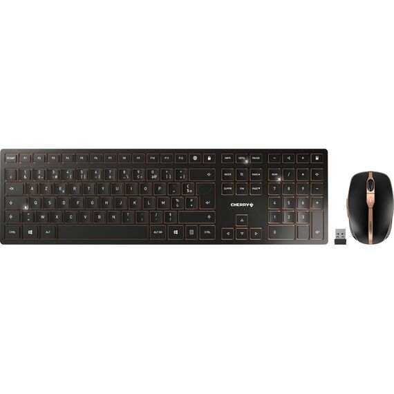 CHERRY DW 9100 SLIM - Keyboard and mouse set - wire | JD-9100FR-2