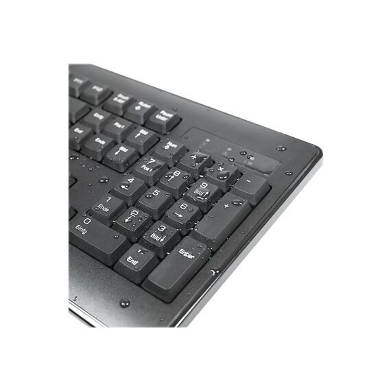 LogiLink Funk - Keyboard and mouse set - wireless - 2.4  | ID0194