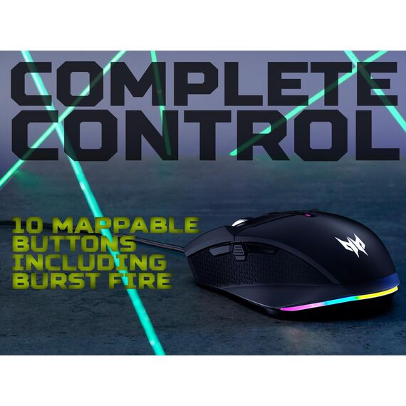 Acer Predator Cestus 335 (PMW120) - Mouse - ergono | GP.MCE11.01Q