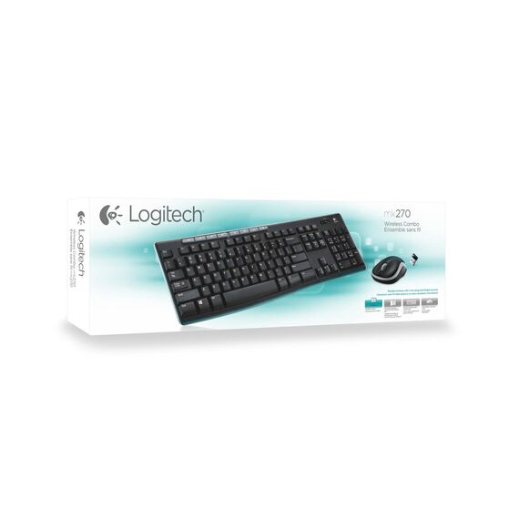 Logitech MK270 Wireless Combo - Keyboard and mouse s | 920-004510