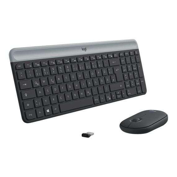 Logitech Slim Wireless Combo MK470 - Keyboard and mo | 920-009188