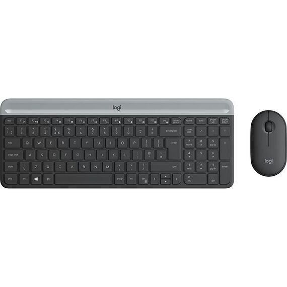 Logitech Slim Wireless Combo MK470 - Keyboard and mo | 920-009188
