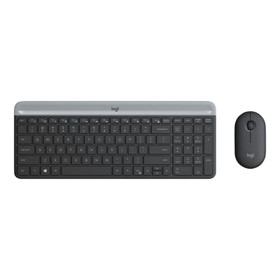 Logitech Slim Wireless Combo MK470 - Keyboard and mo | 920-009260