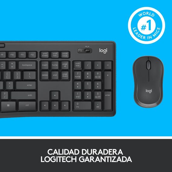 Logitech MK295 Silent - Keyboard and mouse set - wir | 920-009798