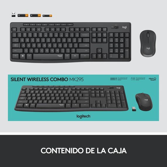 Logitech MK295 Silent - Keyboard and mouse set - wir | 920-009798