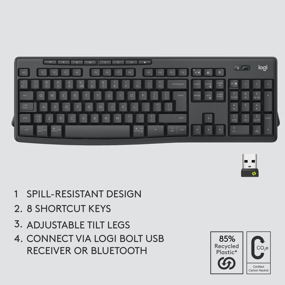 Logitech MK370 Combo for Business - Keyboard and mou | 920-012077