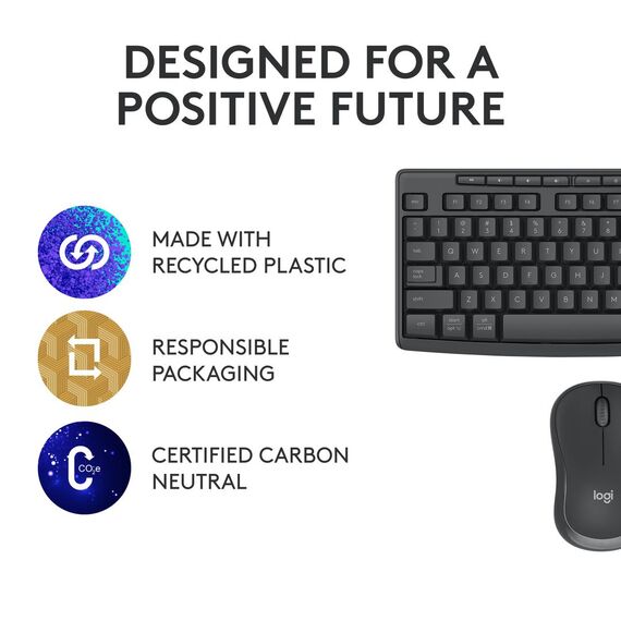 Logitech MK370 Combo for Business - Keyboard and mou | 920-012077