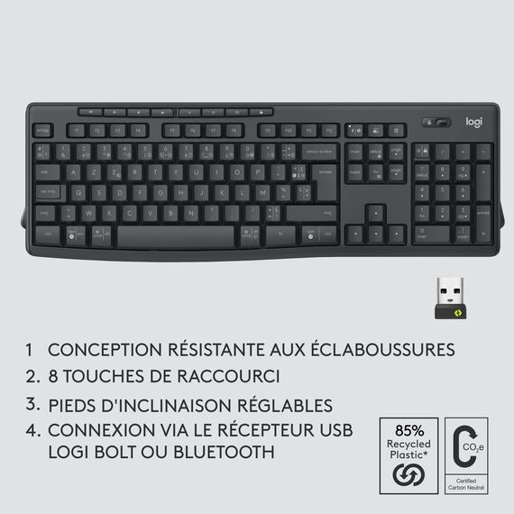 Logitech MK370 Combo for Business - Keyboard and mou | 920-012077