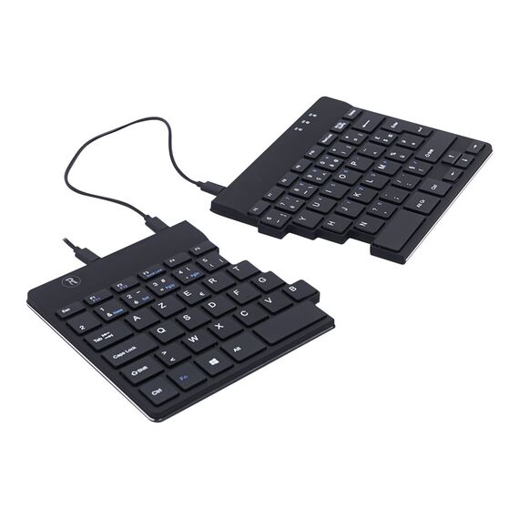 R-Go Split Ergonomic Keyboard, AZERTY(FR), black,  | RGOSP-FRWIBL