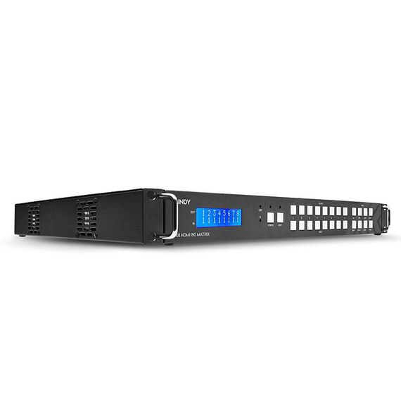 Lindy 8x8 HDMI 18G Matrix with Video Wall Scaling - Video | 38260