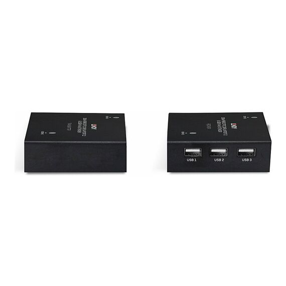 LINDY 300m Fibre Optic DisplayPort 1.2 &amp USB KVM Exten | 39376